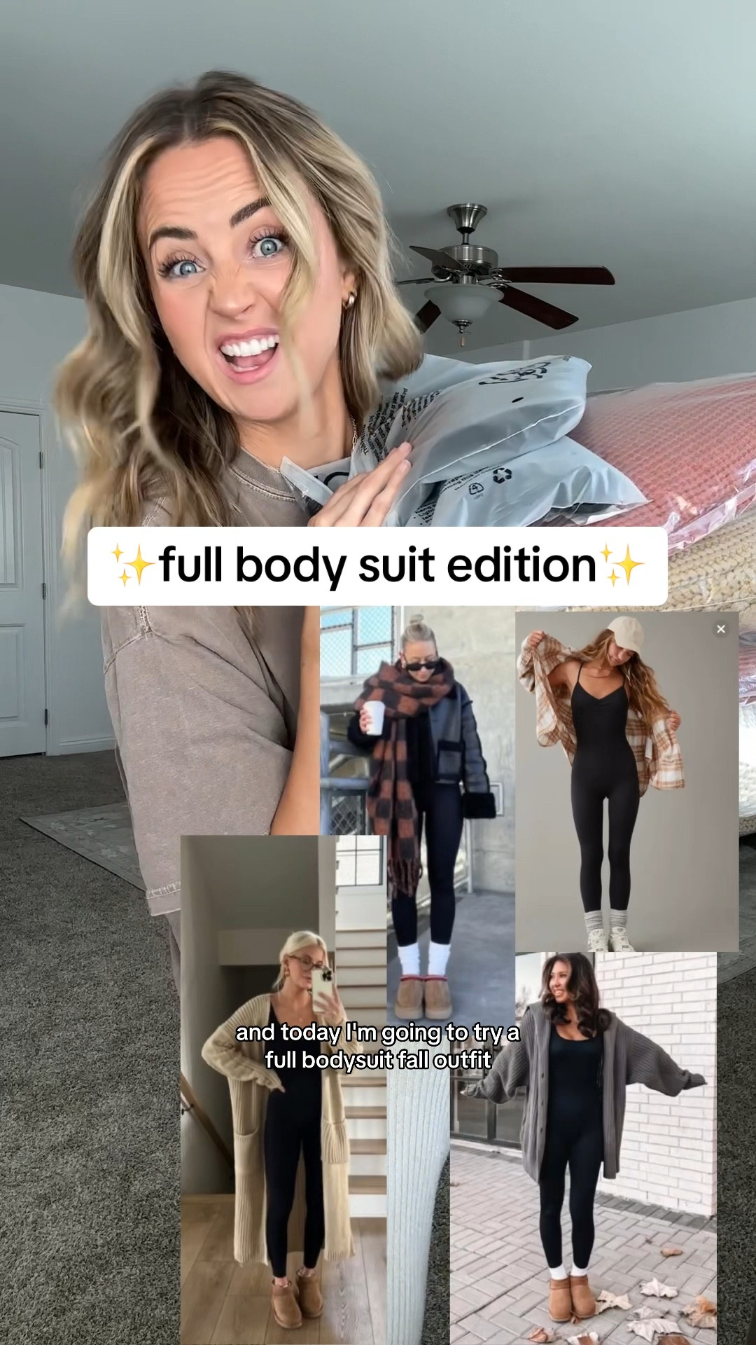 Fall outfit ideas! Millennial mom updating and rediscovering my style! Today I tried this Amazon full body suit! Full videos up on my TikTok and Instagram! 
Bodysuit is a size medium
Cardigans are M
Shoes: 7

#LTKSeasonal #LTKstyletip #LTKfindsunder50