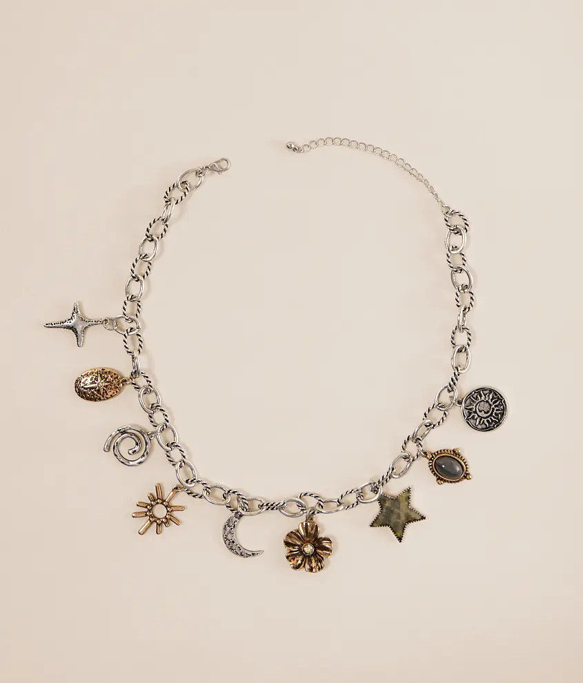 Boho Charm Necklace | Buckle