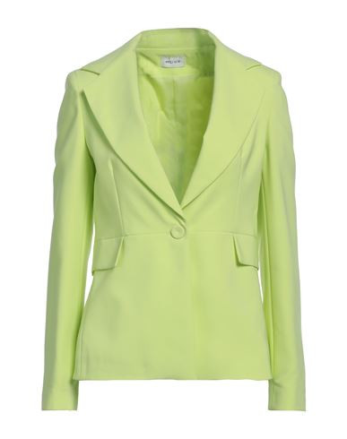 Élite By Susy Mix Woman Blazer Lime green Size S Polyester, Elastane | YOOX (US)