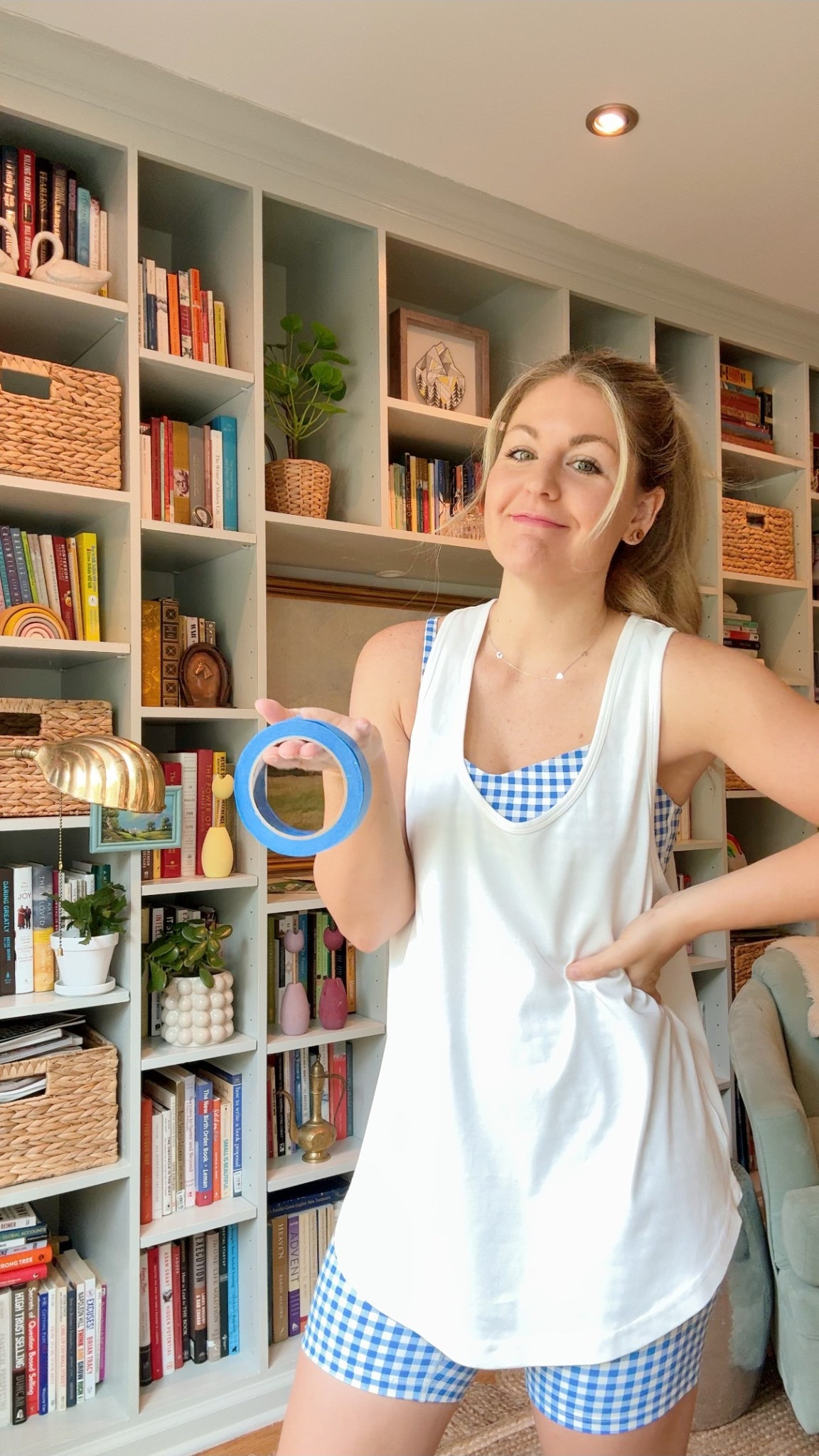 Wearing a medium men’s white tank and matching blue gingham set from Target! The shorts are currently sold out online but I linked a similar option to find in store.

#LTKFamily #LTKSaleAlert #LTKActive