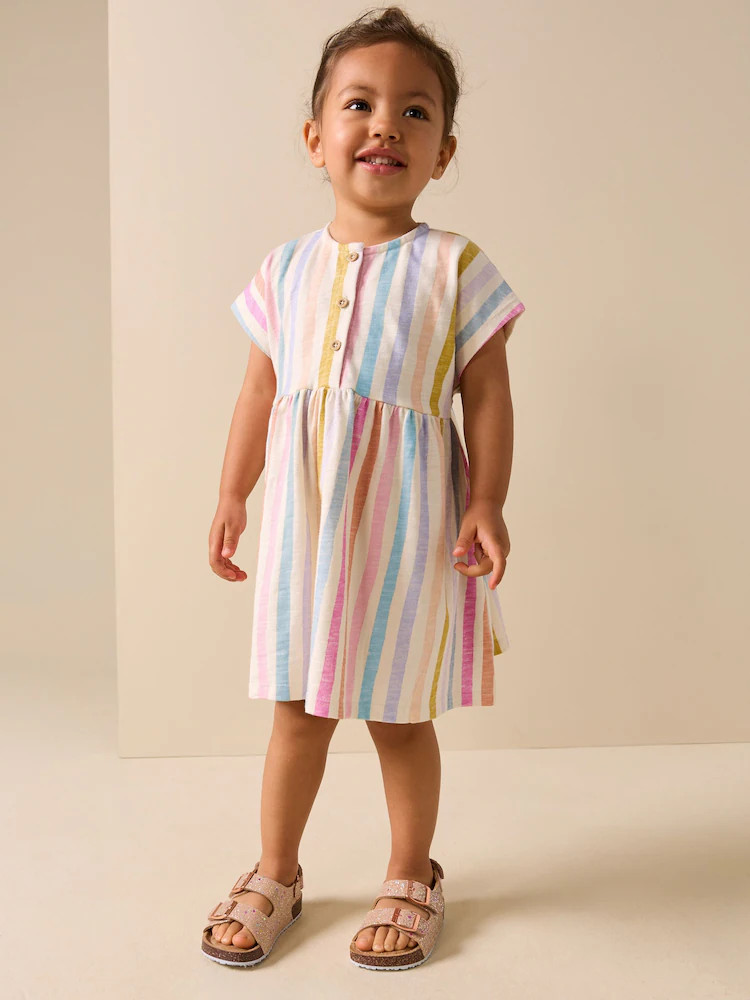 Rainbow Stripe Jersey Dress (3mths-7yrs) | Next US