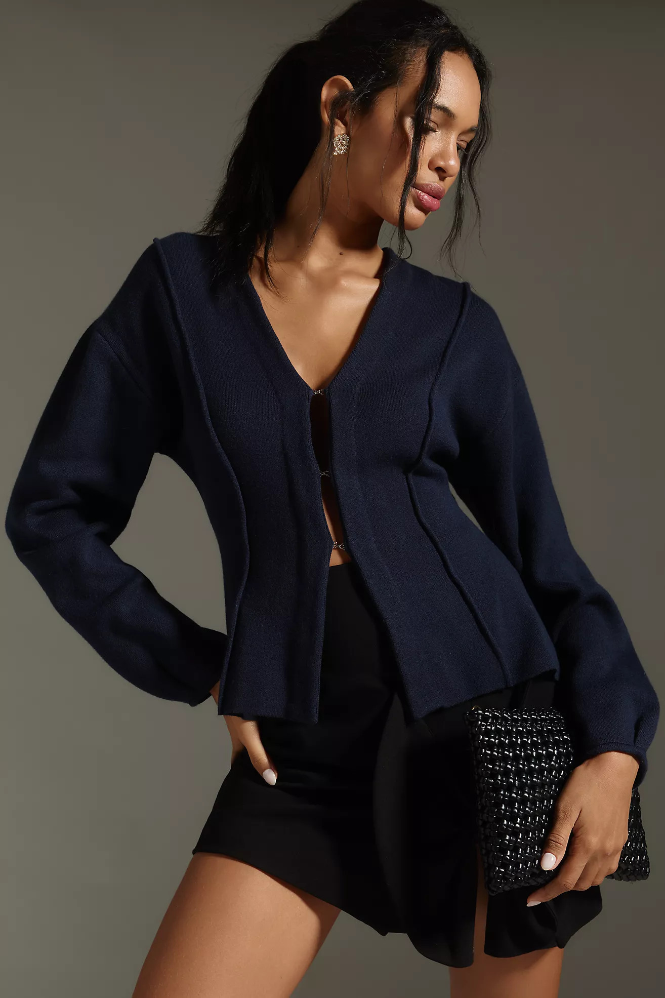 Maeve Open-Front Cardigan Sweater | Anthropologie (US)