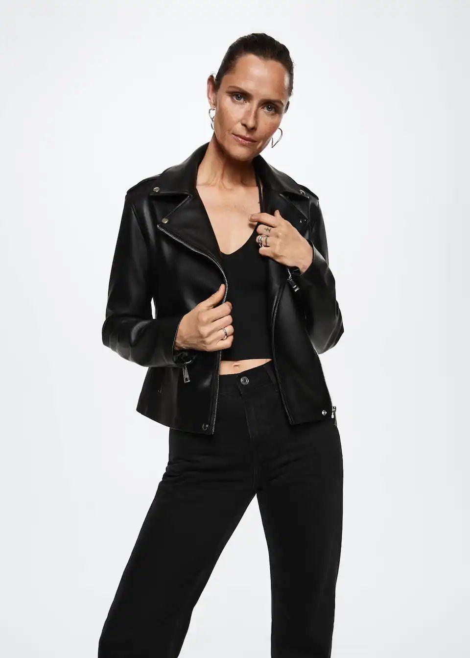 Search: Biker jacket (10) | Mango United Kingdom | MANGO (UK)