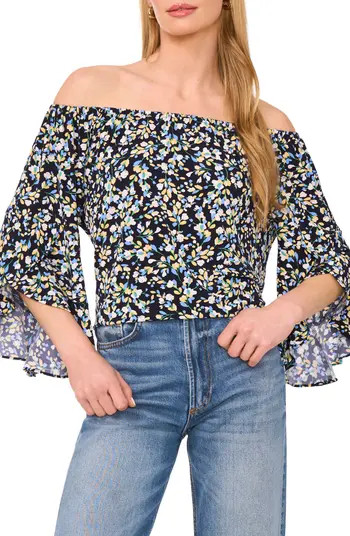 Off the Shoulder Flutter Sleeve Top | Nordstrom