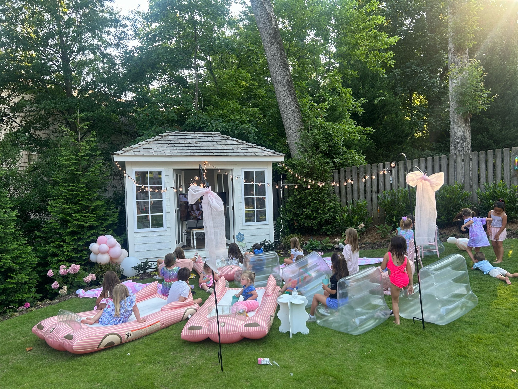 We recently celebrated my daughter’s 6th joint birthday party with her best friend, and it was so cute! We went with a drive-in movies My personal favorite touch was the blow up mattress cars that we can reuse for more movie nights to come. #birthdayparty 

#LTKKids #LTKParties #LTKFamily