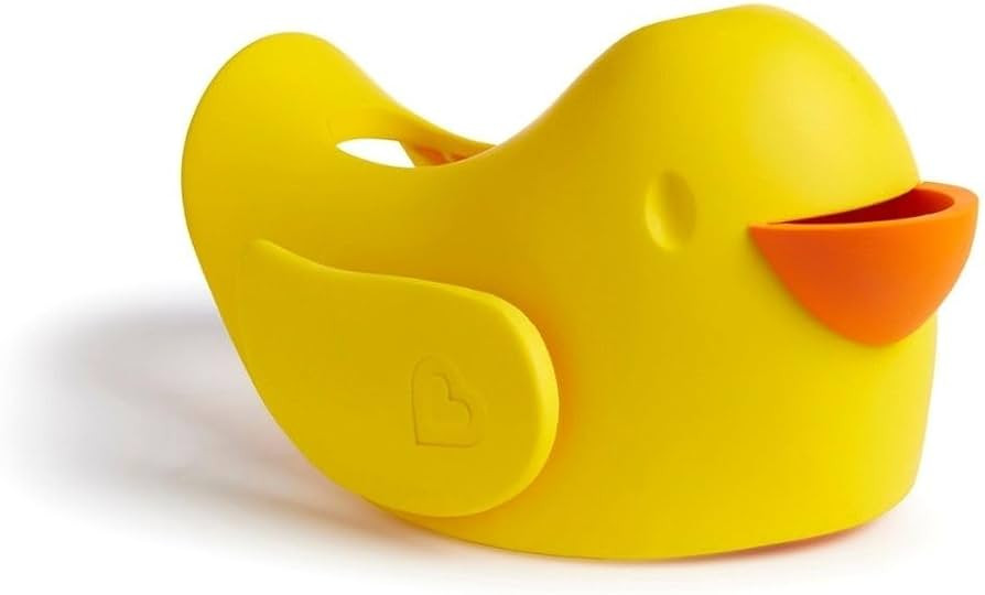 Munchkin® Beak™ Bath Spout Cover Safety Guard with Built-in bubble bath dispenser, Yellow | Amazon (US)