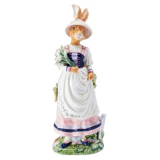 Fitz and Floyd Jardin Rabbit Figurine, Female, 17.25 Inch - Bed Bath & Beyond - 42368583 | Bed Bath & Beyond