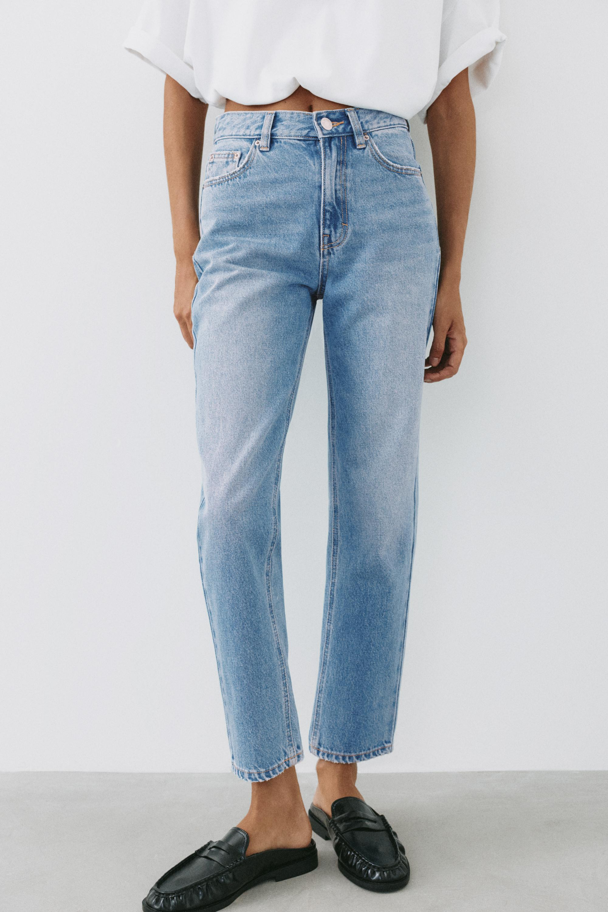 High-waist mom jeans | PULL and BEAR UK
