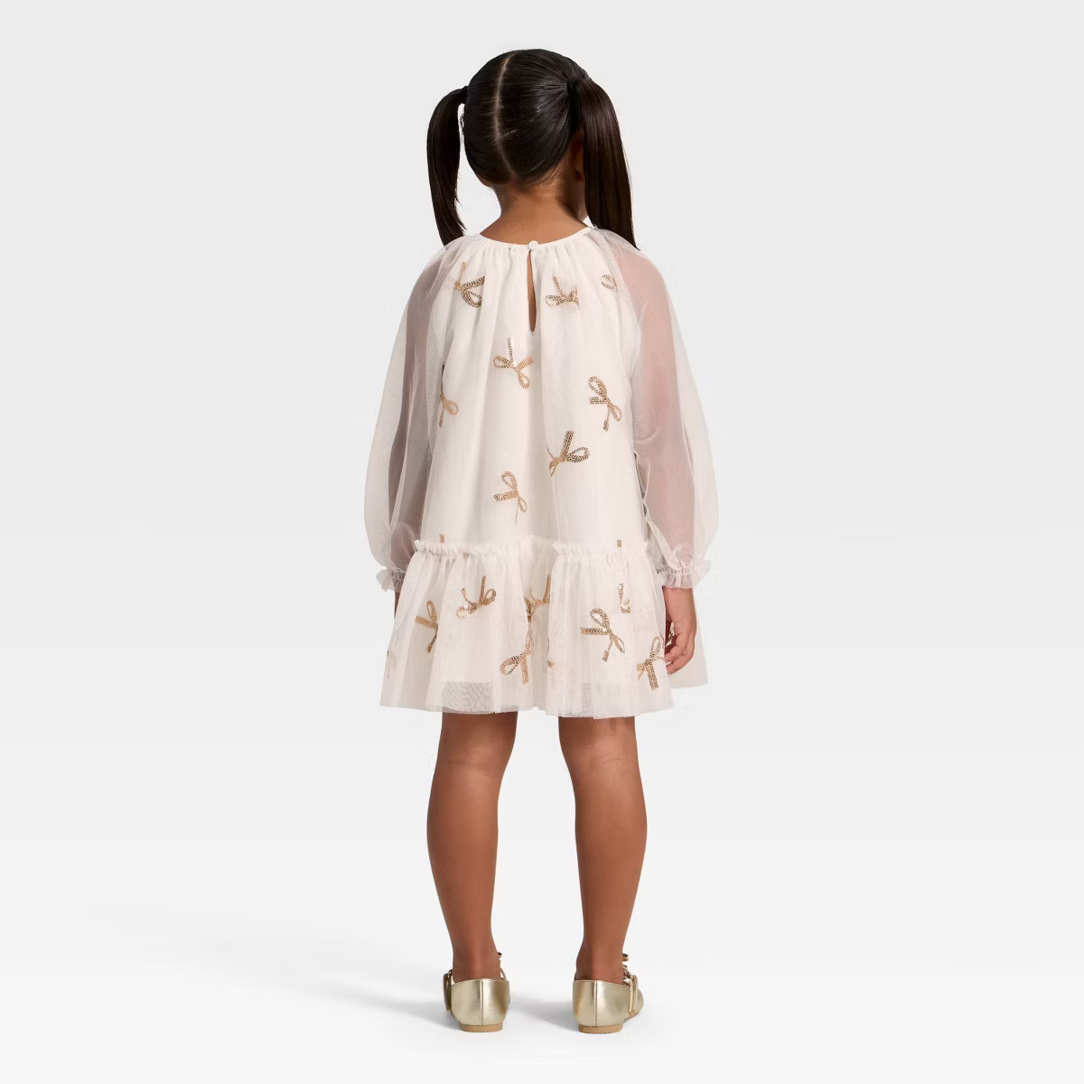 Toddler Girls' Bows Tulle Dress - Cat & Jack™ | Target