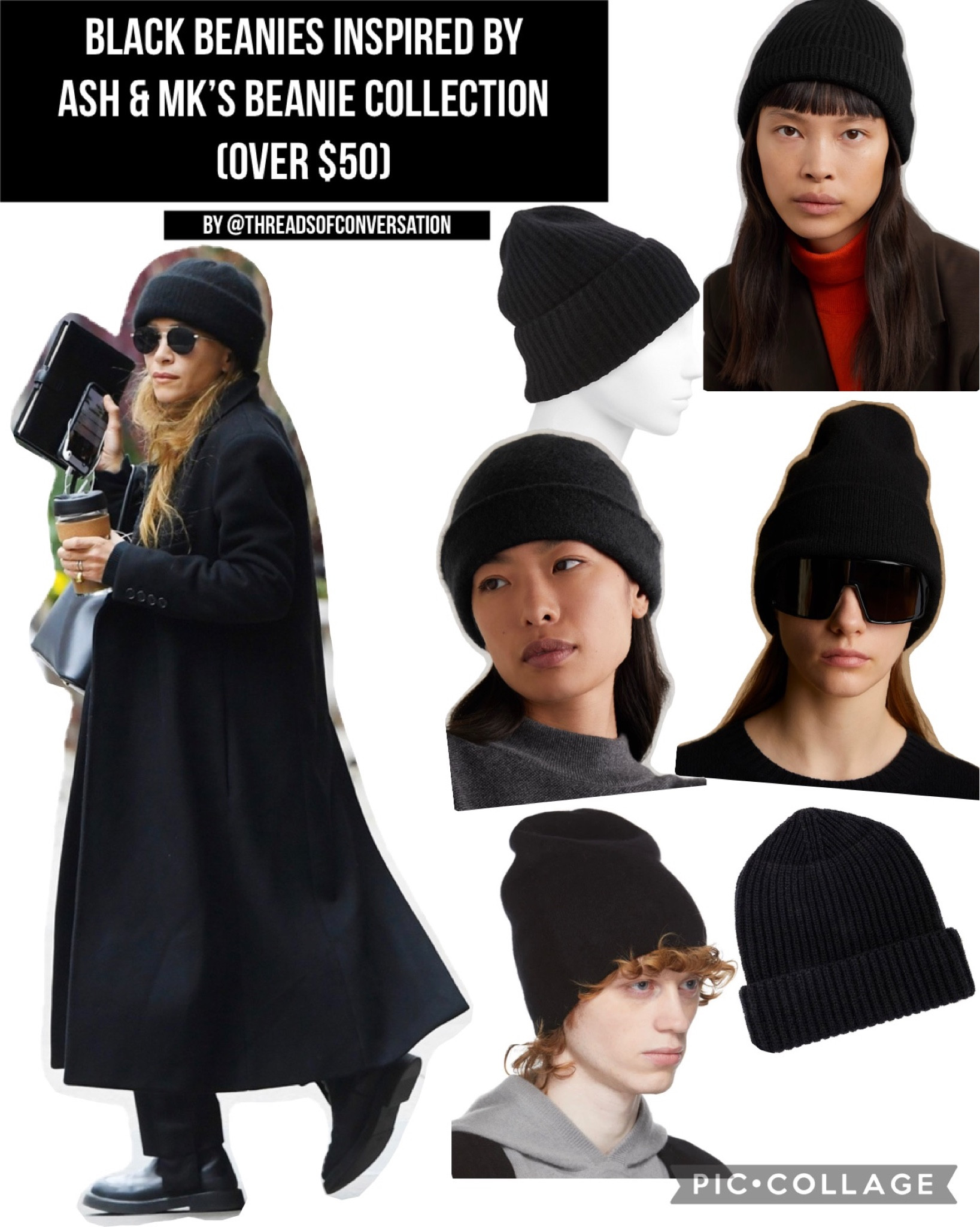 same as my last post but this roundup is the higher-end beanies above $50. these are all black beanies inspired by and/or actually owned by Ash & MK. linking all beanies in bio to shop! 🖤

#LTKGiftGuide #LTKstyletip #LTKSeasonal