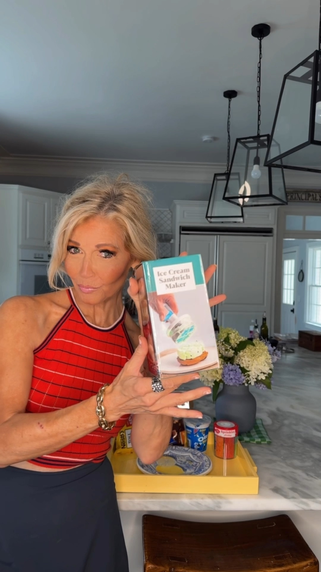 SUMMERTIME calls for ICE CREAM 🍦 SANDWICHES! Create your own! Fun, customizable, and Delish! #summerdessert #dessert What’s a favorite? Use a Chewy cookie for best results! Easier to eat when they’re made fresh! Love this kitchen tool! 

#LTKHome #LTKParties #LTKSeasonal