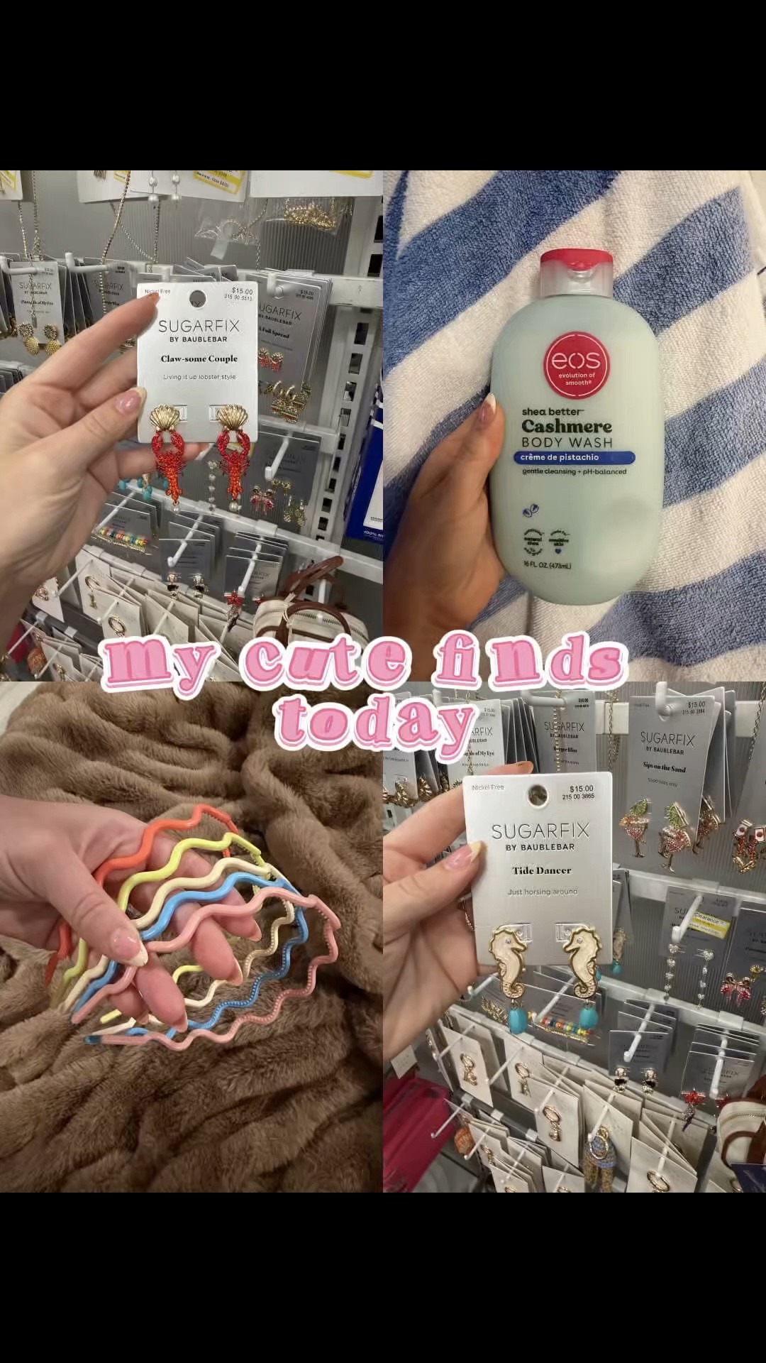 My cute little tar-jay finds today ✨

#target #summerfashion #baublebar

#LTKootd #LTKgrwm #LTKBeauty