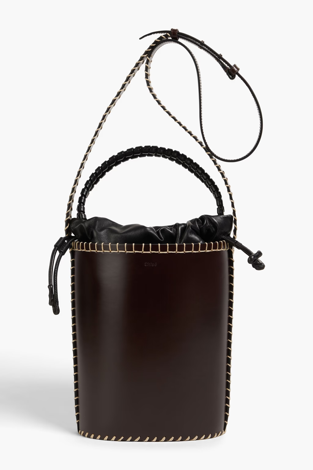 Louela small leather bucket bag | The Outnet (US and CA)