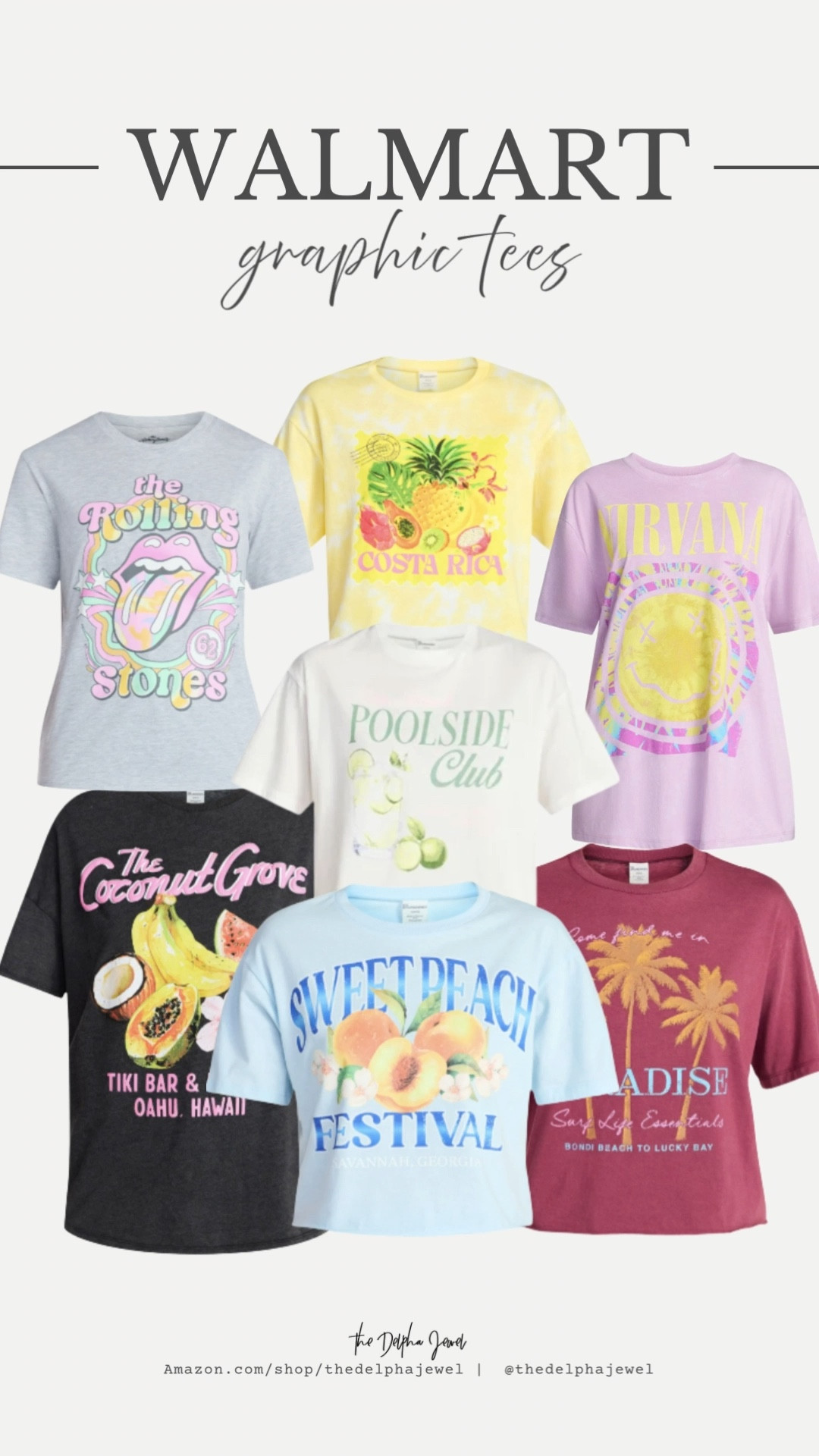Under $13 graphic tees from Walmart 🤩

Graphic tees, festival outfit, summer outfit

#LTKgrwm #LTKFestival
