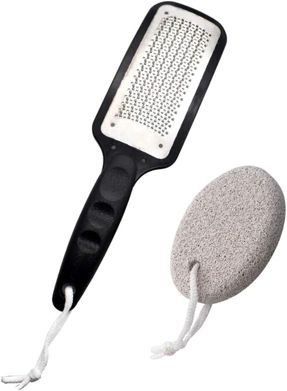 The Original Pumice Stone for Feet and Foot File Set – Rust-Resistant Stainless Steel Foot Scru... | Amazon (US)