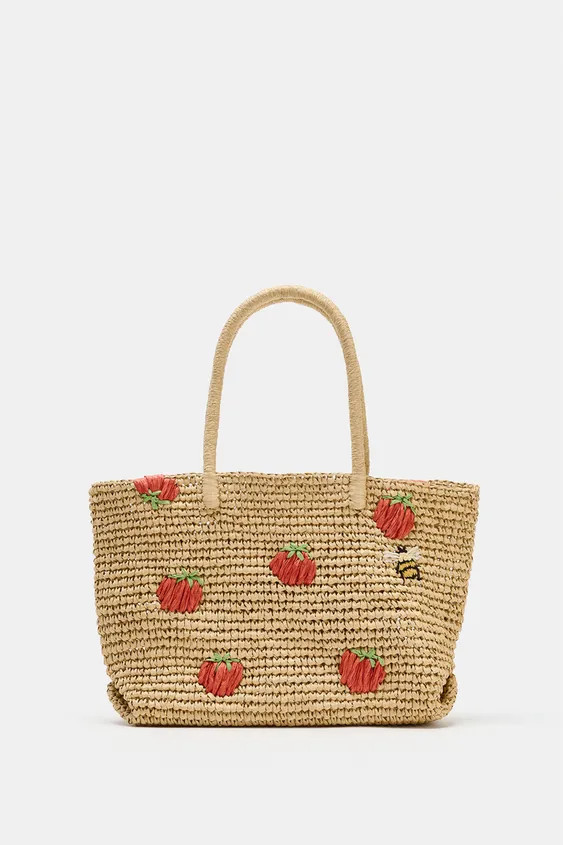 Embroidered Shopper | Zara US