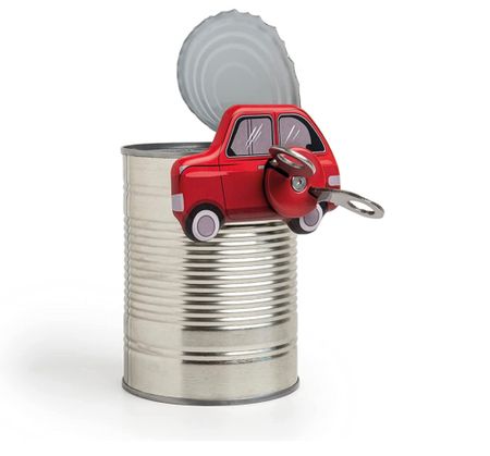 This little car can opener is adorable and works really well! 