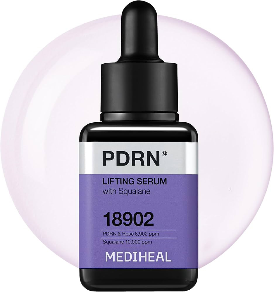 Mediheal PDRN Lifting Serum with Squalane 1.35 fl.oz - Korean Face Serum for Natural Glass Glow S... | Amazon (US)