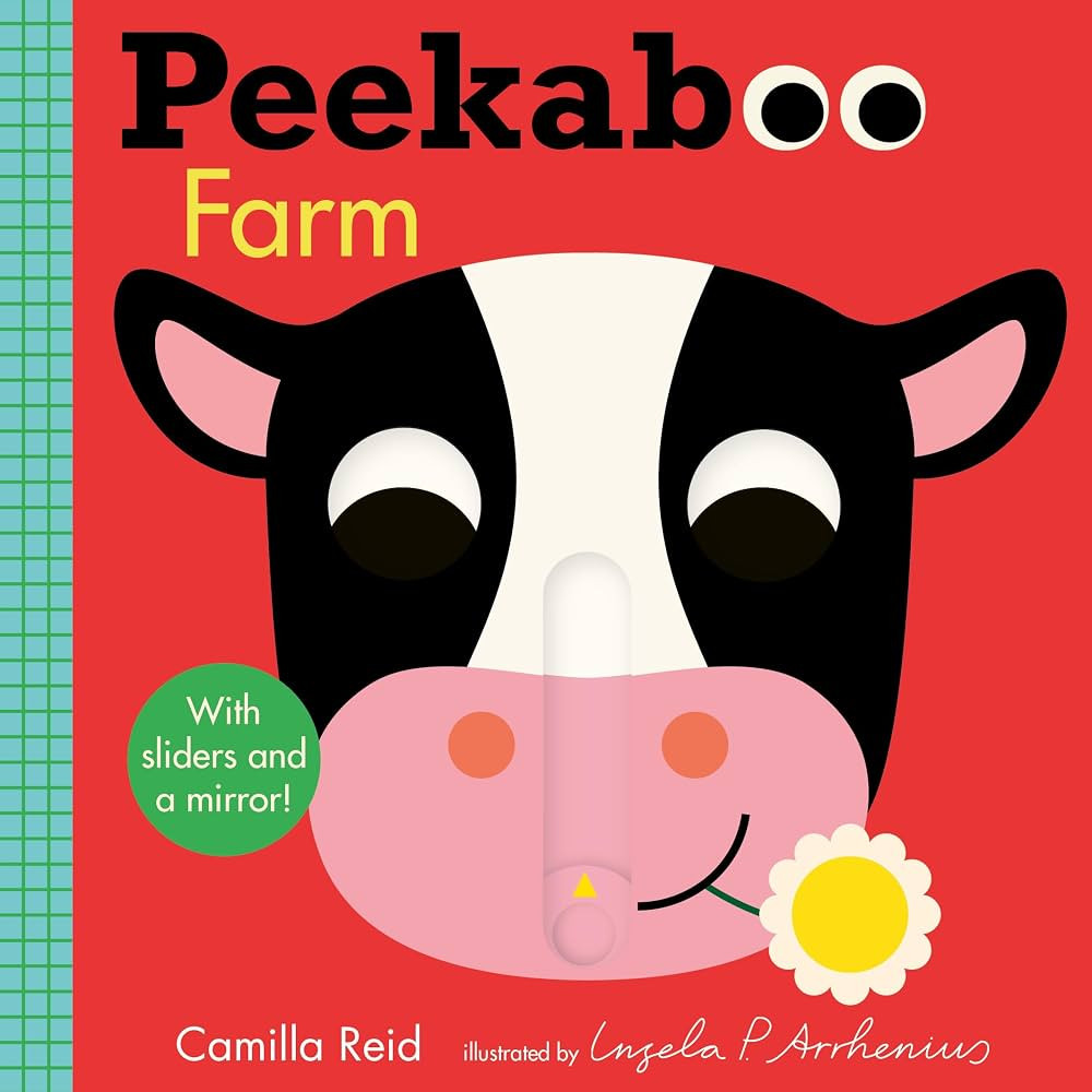 Peekaboo: Farm: (An Interactive Board Book for Babies & Toddlers with Mirror & Sliders to Push, P... | Amazon (US)