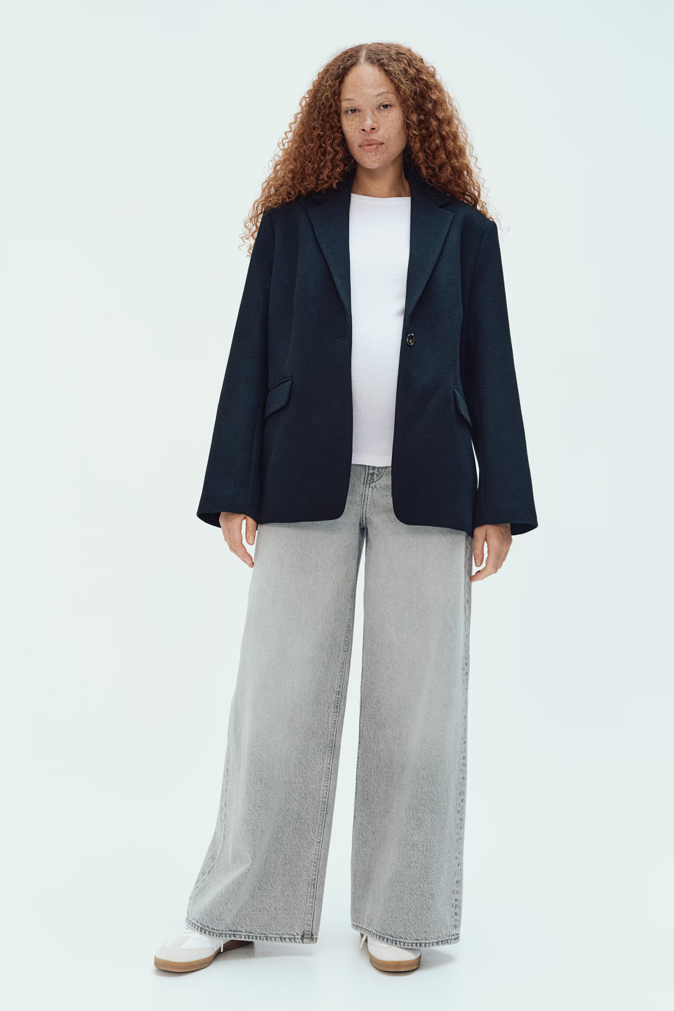 - MAMA 2-pack Tees - White/Black - Ladies | H&M AU | H&M (AU)