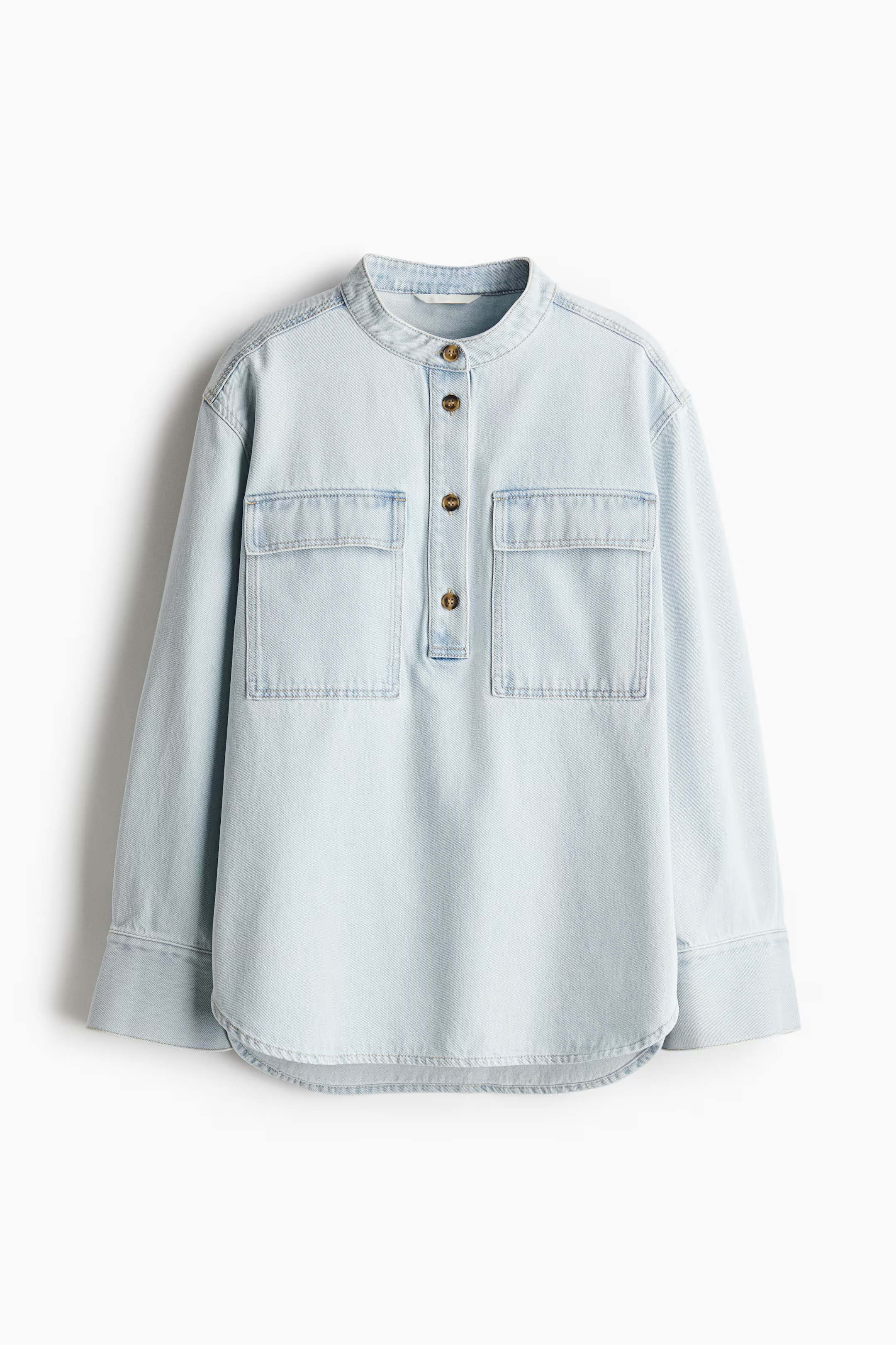 Loose-Fit Denim Shirt | H&M (US + CA)