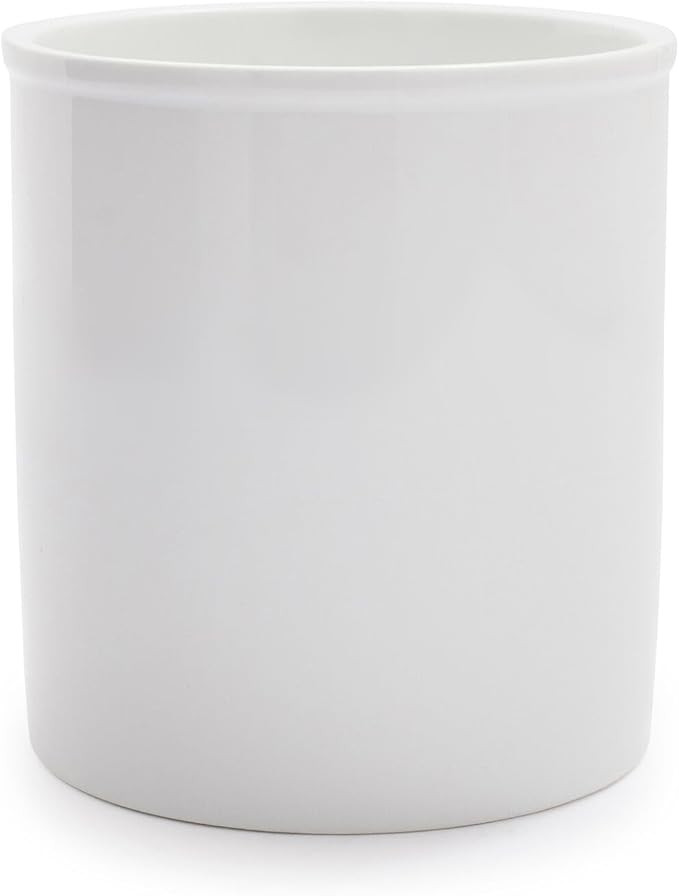 Sur La Table White Porcelain Utensil Crock – Countertop Holder for Cooking Tools, Classic Kitch... | Amazon (US)