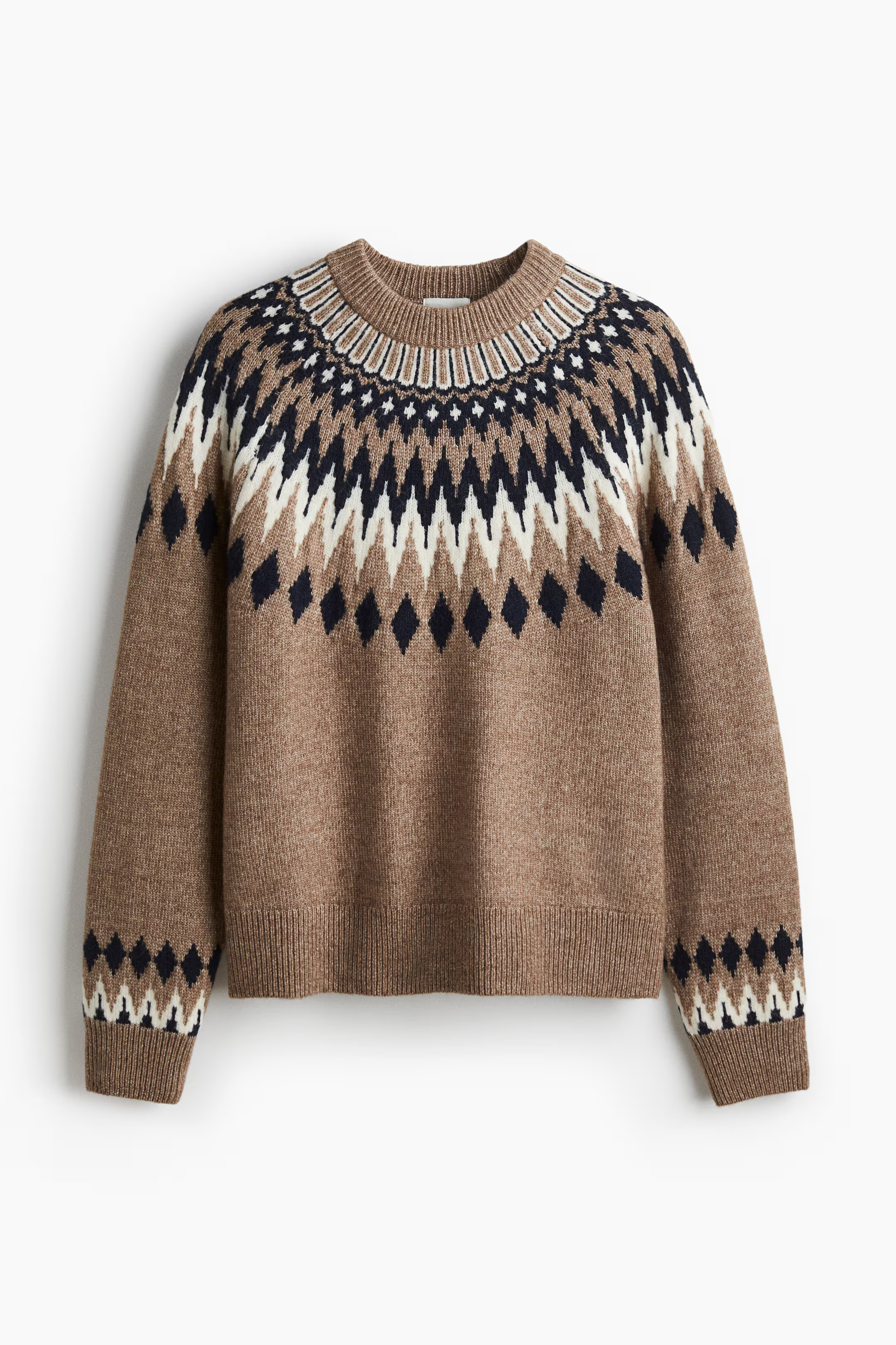 Jacquard-Knit Sweater | H&M (US + CA)