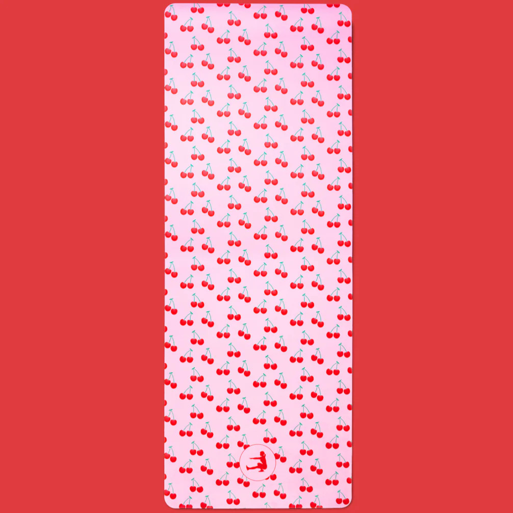 CHERRY GYM MAT | SuzieB Fitness