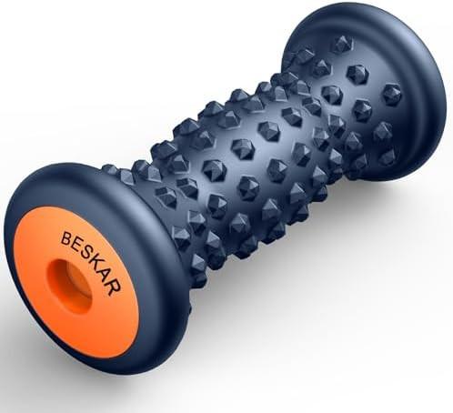 BESKAR Foot Massage Roller for Plantar Fasciitis Relief, Portable Reflexology Tool Pressure Point... | Amazon (US)