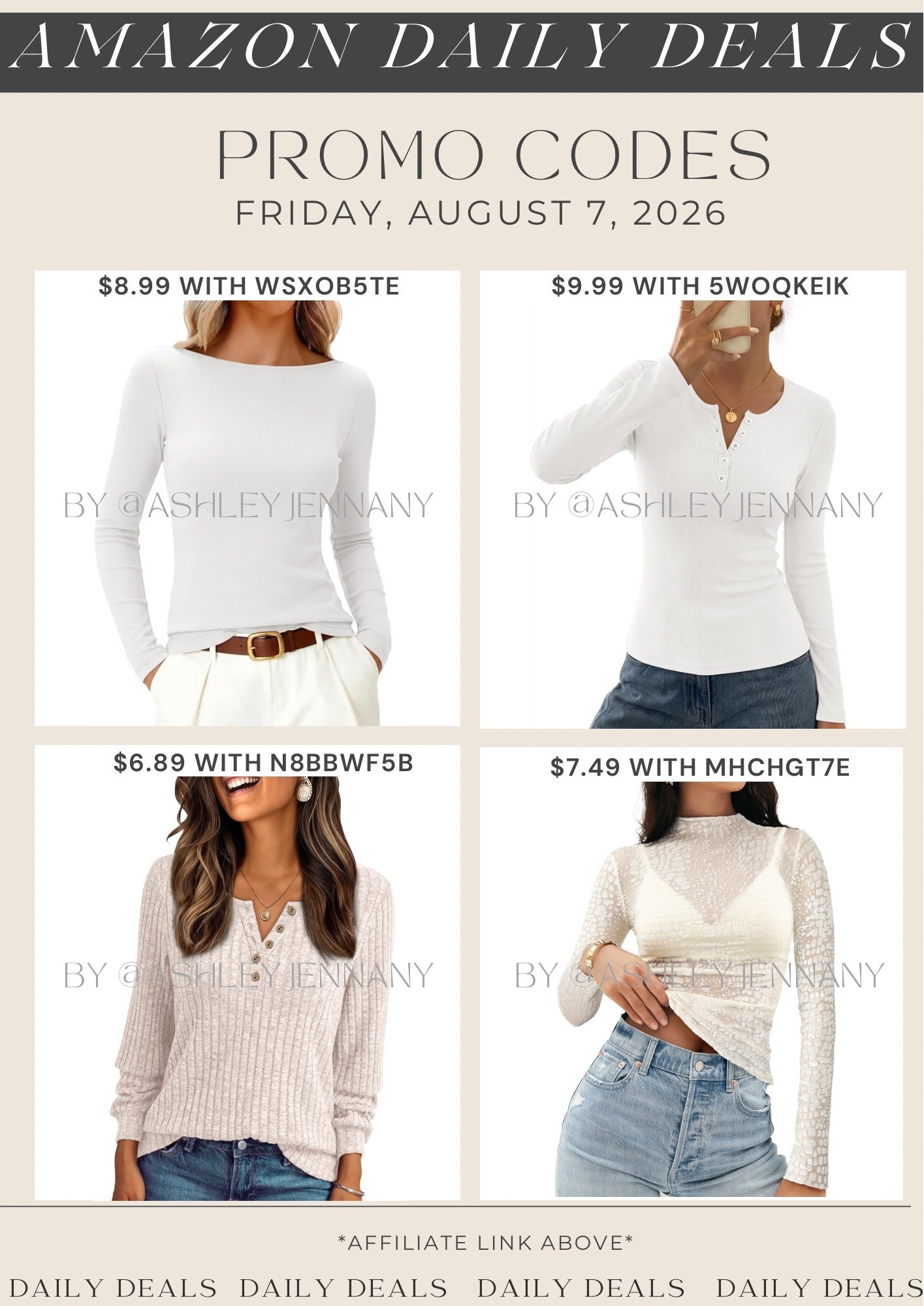 Amazon deals

#LTKSaleAlert #LTKMidsize #LTKSeasonal