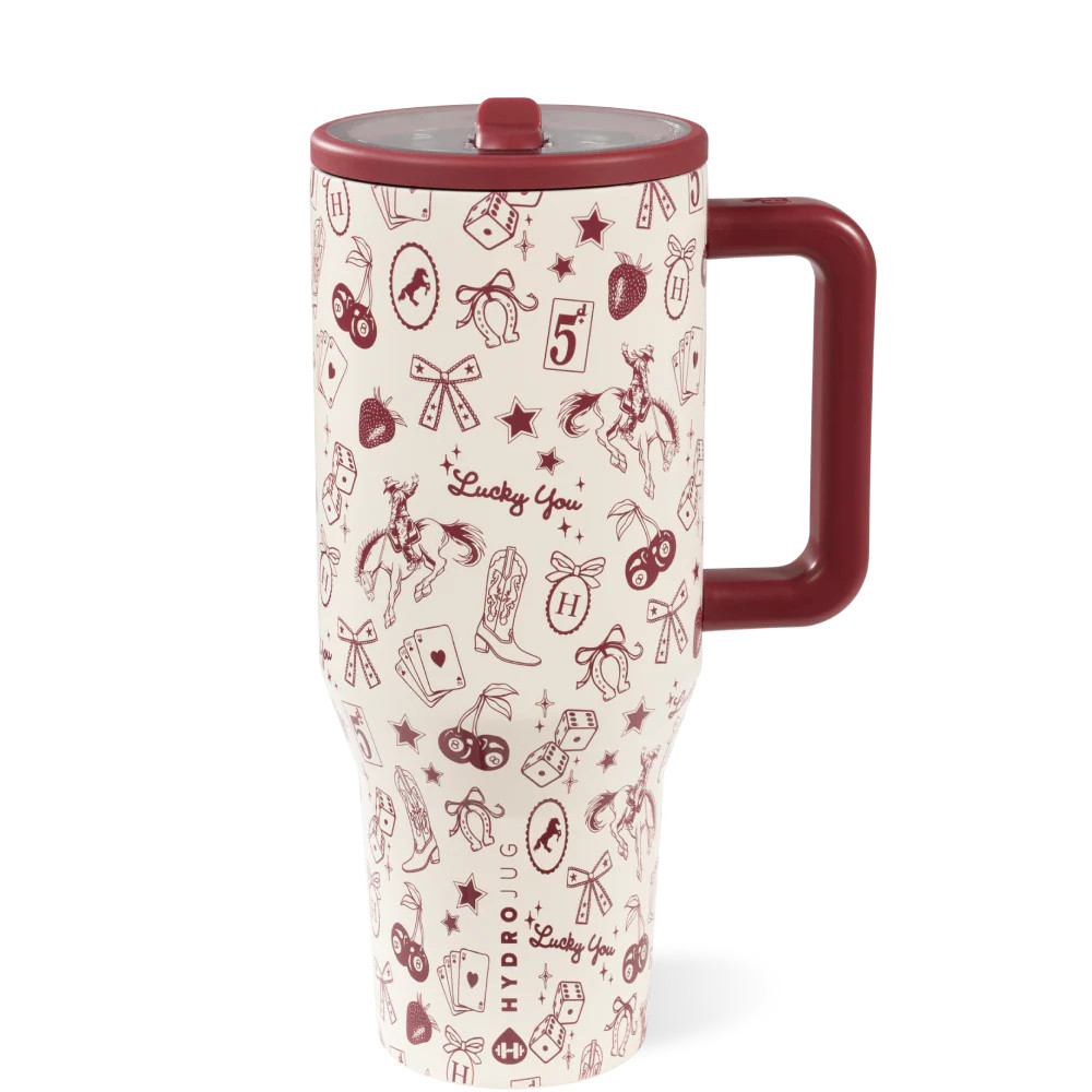 Red Western Charm | HydroJug