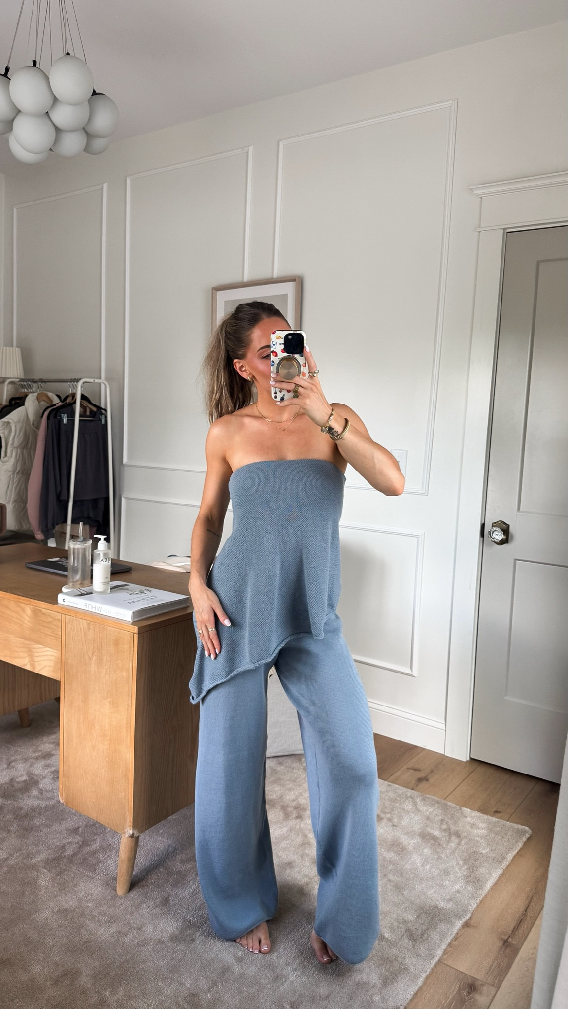 Matching sets just hit different 🫶

wearing a small in the set!! 

Coffee run outfit 
Date day outfit 
WFH outfit 

#LTKStyleTip #LTKCon #LTKFindsUnder50