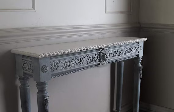 Console Table  Furniture Console Table  Shabby Chic Vanity  | Etsy | Etsy (US)