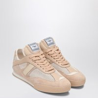 Chloé Chloé Kick Peachy Pink Sneaker In Mesh And Leather | Balardi (US & Canada)