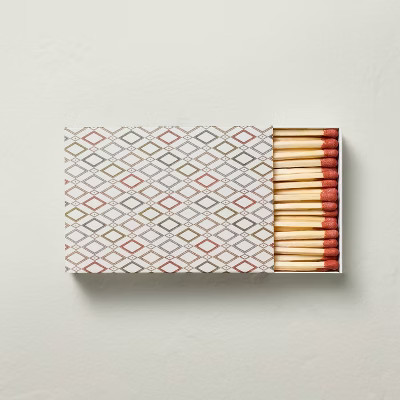 Assorted Seasonal Pattern Boxed Matches 75ct - Hearth & Hand™ with Magnolia | Target