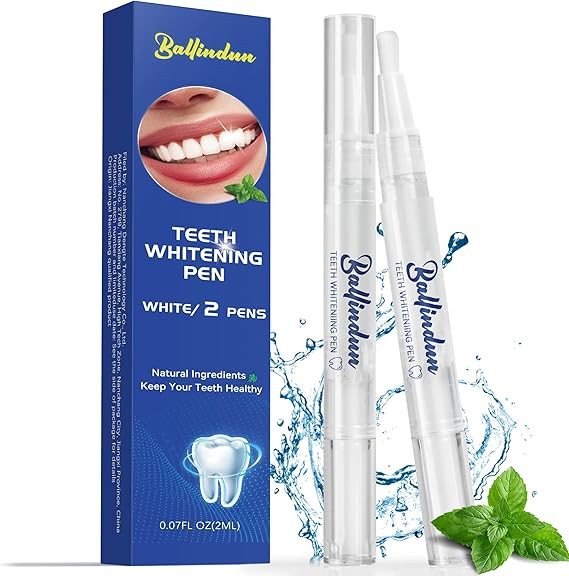 Teeth Whitening Pen(2 Pens), Teeth Whitening Gel for Teeth Bright White, No Sensitivity, Fast Res... | Amazon (US)