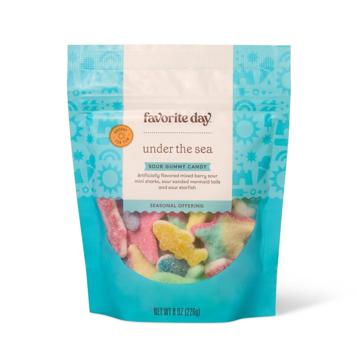 Under the Sea Sour Gummy Candy Bag - 8oz - Favorite Day™ | Target