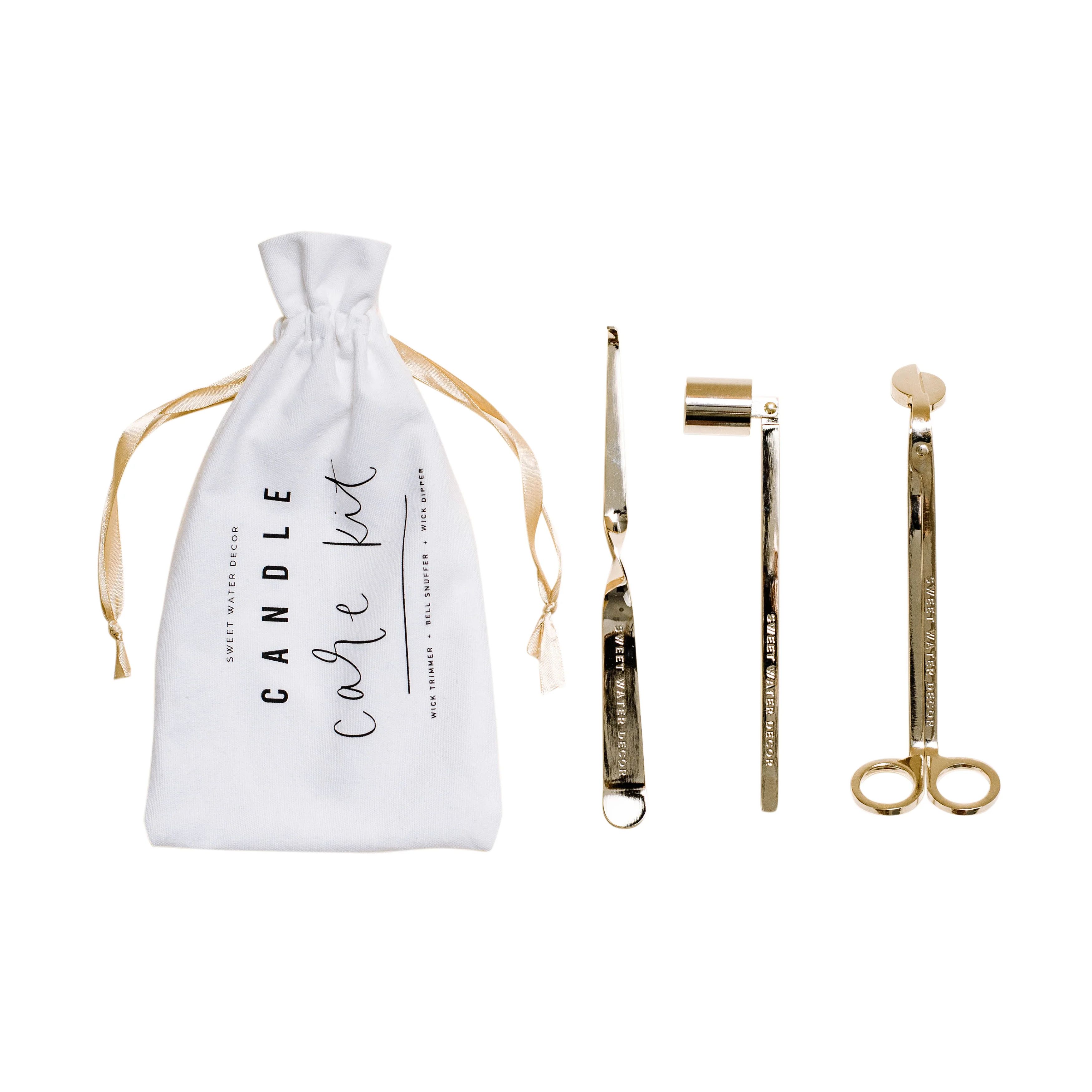Gold Candle Care Kit | Sweet Water Decor, LLC