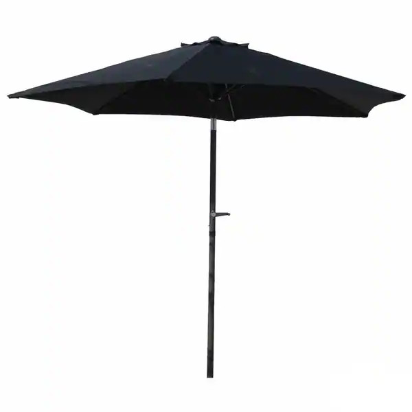 International Caravan St. Kitts 8-foot Crank-and-Tilt Patio Umbrella - On Sale - Overstock - 2334... | Bed Bath & Beyond
