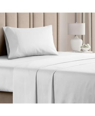 4 Piece 100 Cotton 400 Thread Count Sheet Set | Macy's