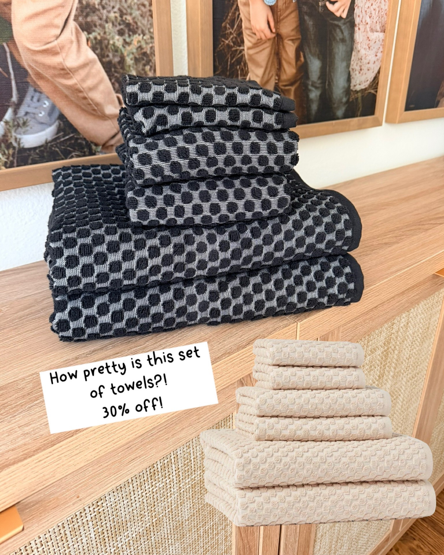 The prettiest towels! Quality is 🙌🏻 Currently 30% off!
.

#LTKmomlife #LTKHome #LTKSaleAlert