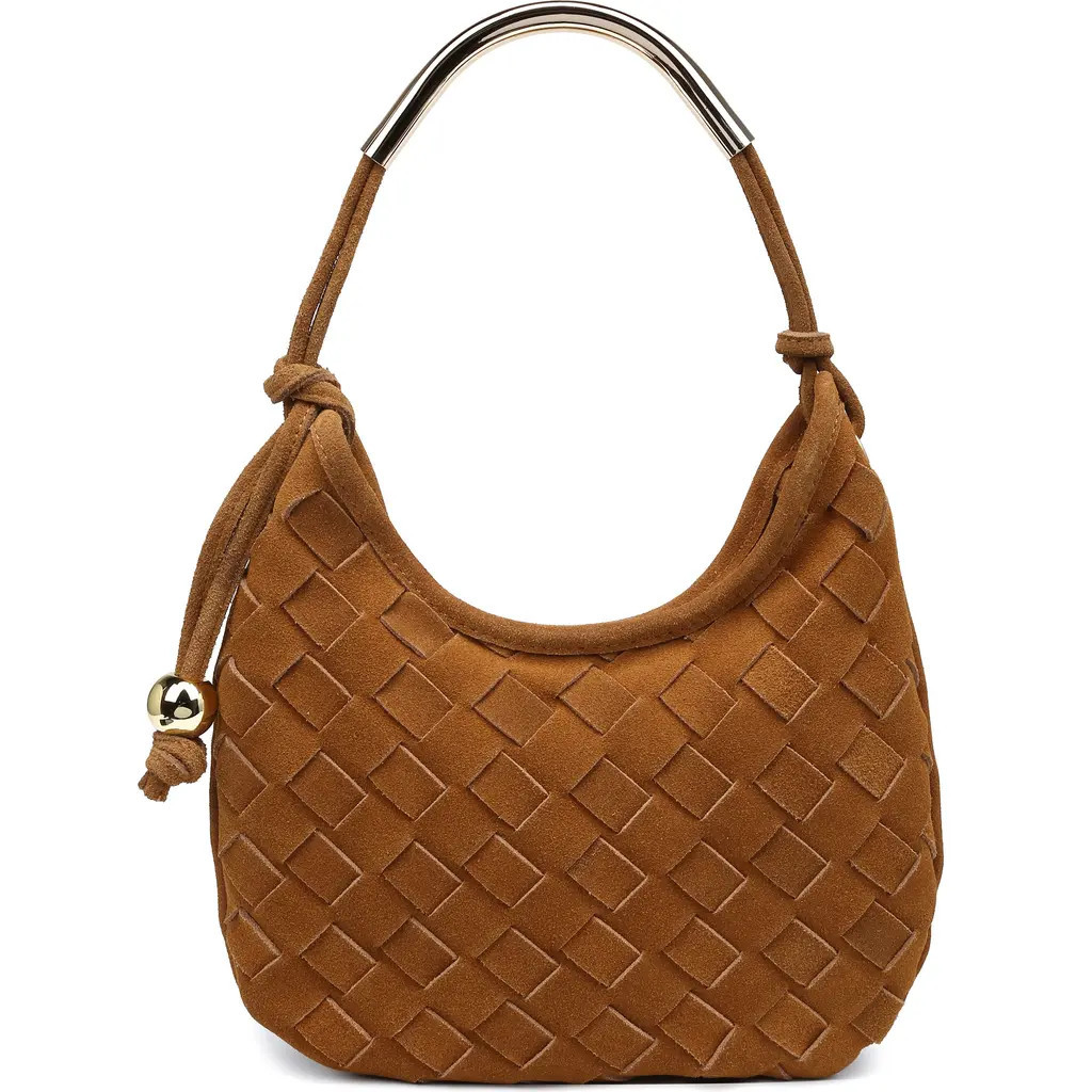 MODA LUXE Woven Leather Shoulder Bag in Tan at Nordstrom Rack | Nordstrom Rack