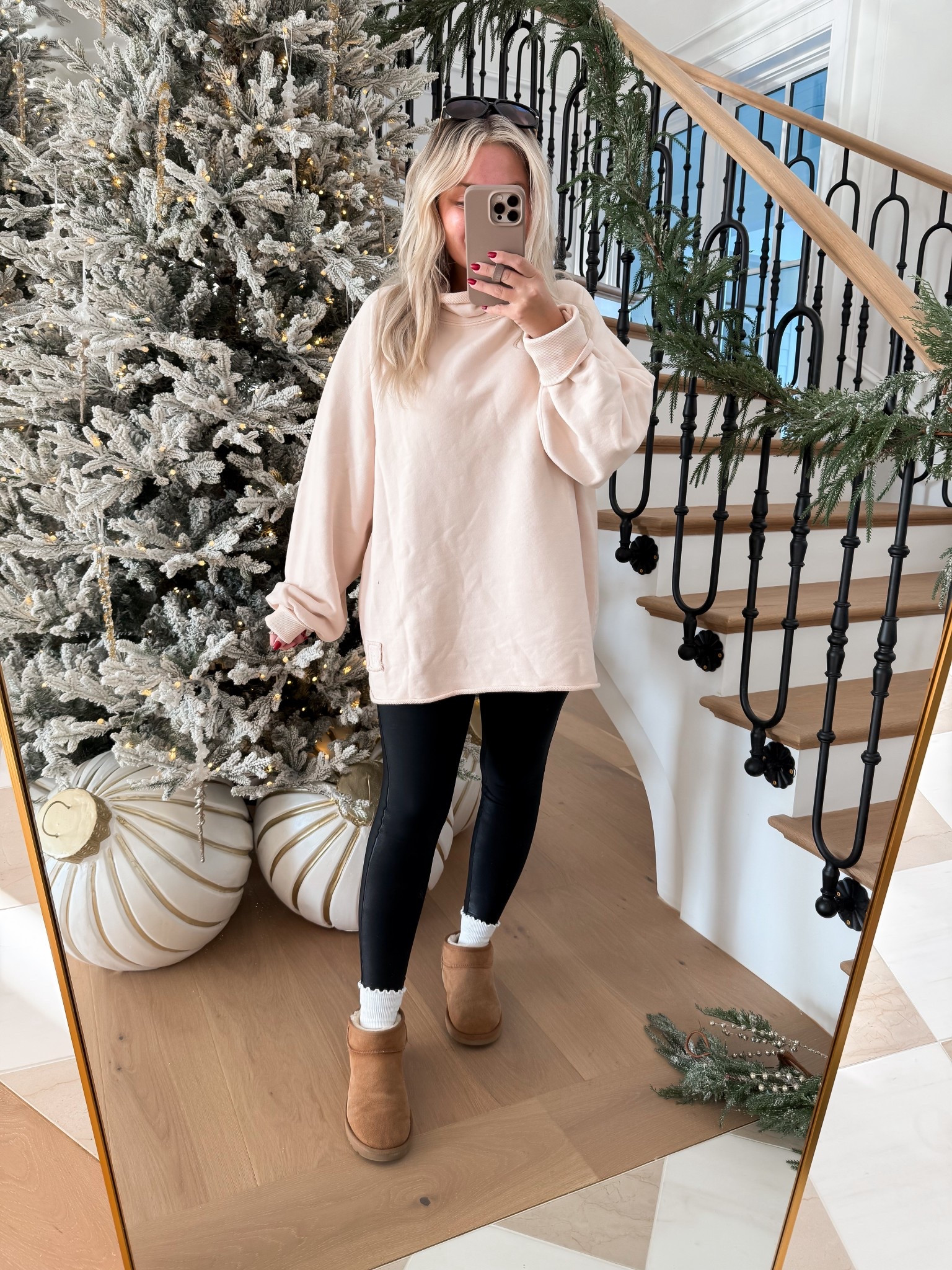 Wearing size medium 

#LTKmomlife #LTKActive #LTKGiftGuide