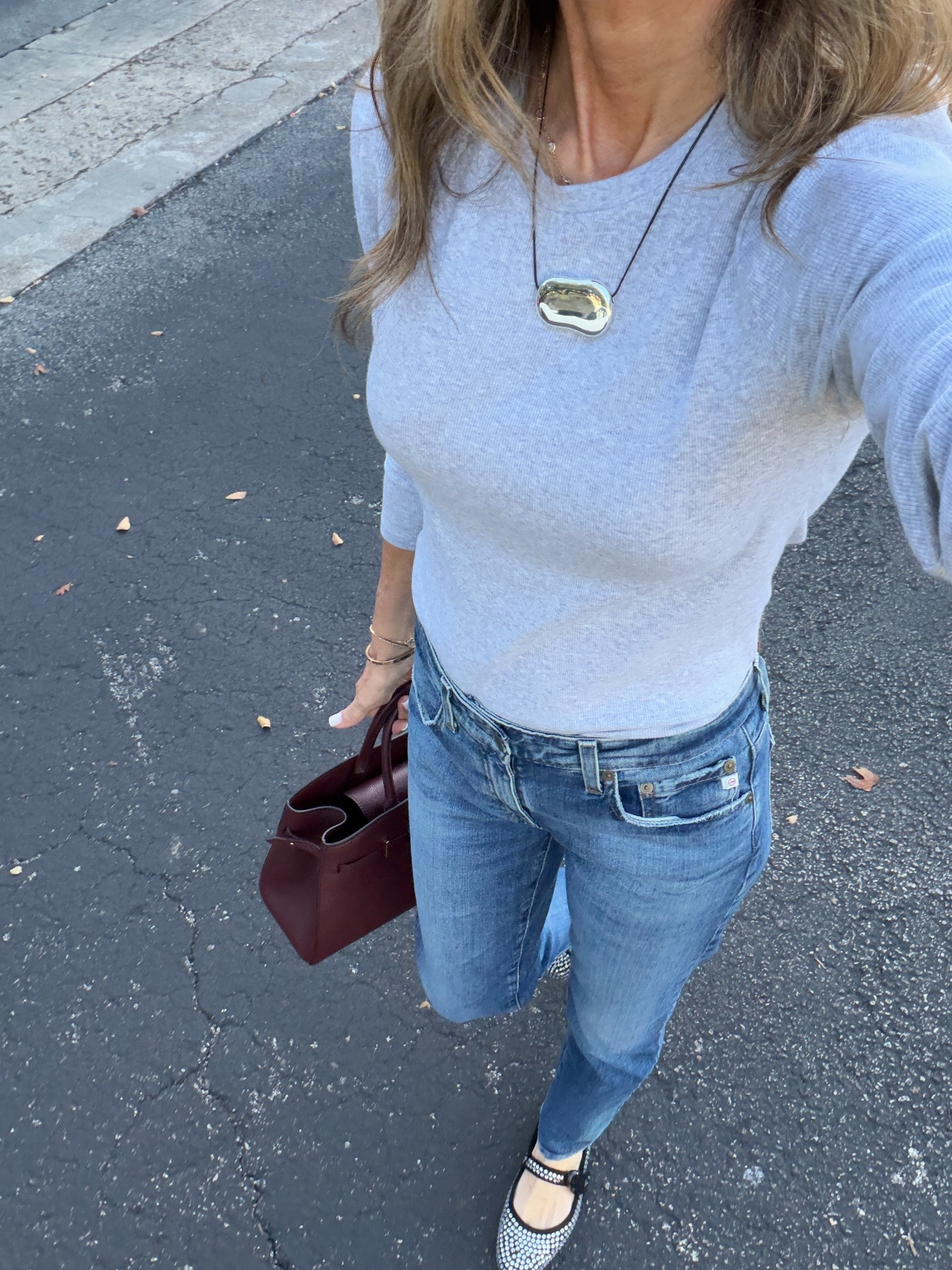 Day out look! Love this top and the jeans are on sale now! 

#LTKSaleAlert #LTKootd #LTKOver40