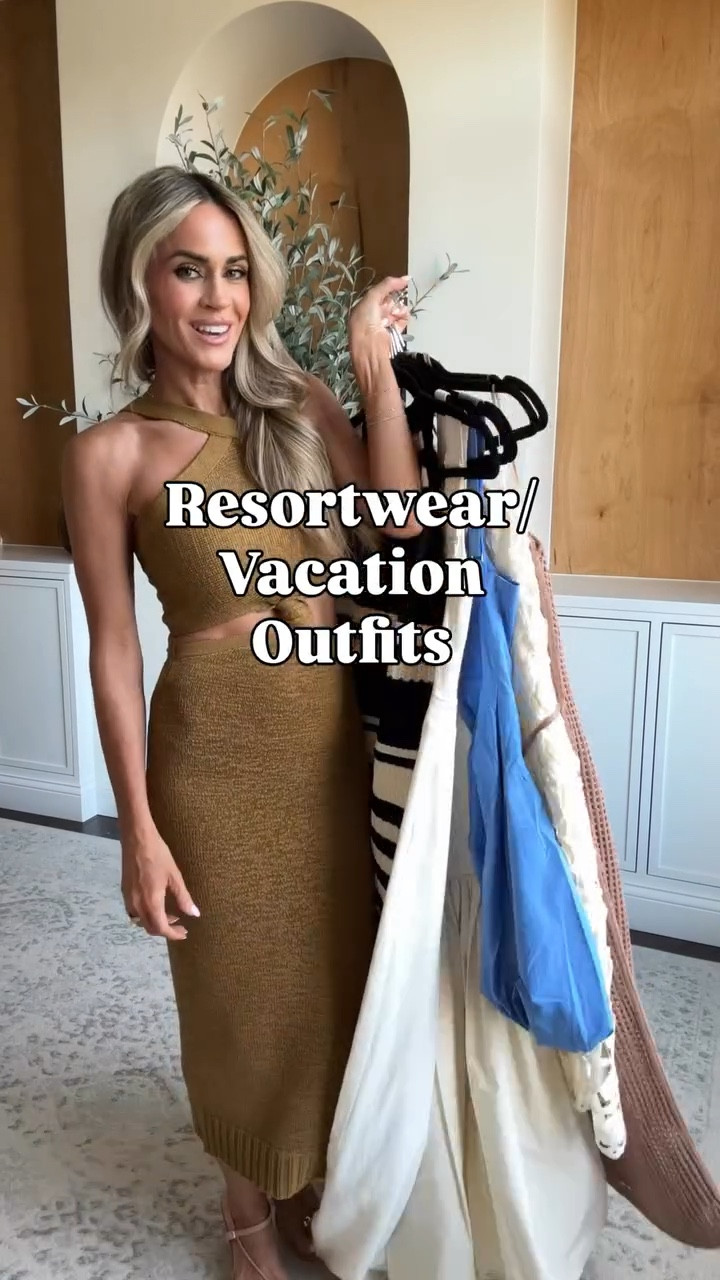 Resortwear / vacation outfits for your next trip! Gorgeous beachy dresses, linen jumpsuit, crochet dresses and more! 

Vacation outfits, vacation dresses, beach outfits, resortwear style, vacation style #vacationdress #beachoutfits

#LTKdayinmylife #LTKgrwm #LTKootd