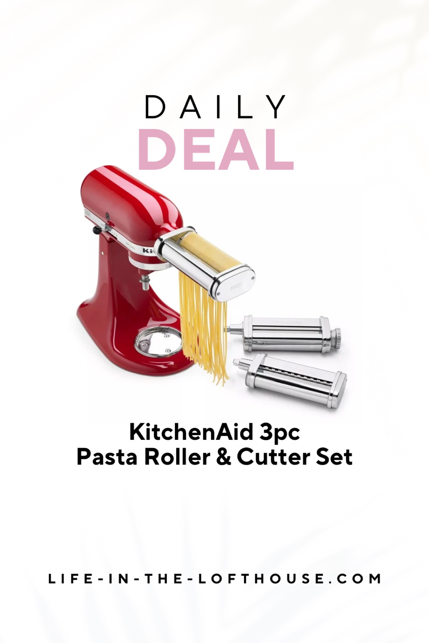Save $70 on this KitchenAid 3pc Pasta Roller & Cutter Set! 

#LTKHome #LTKGiftGuide #LTKSaleAlert