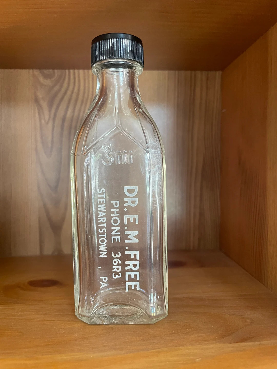 Vintage Medicine Bottle Glass From PA - Etsy | Etsy (US)