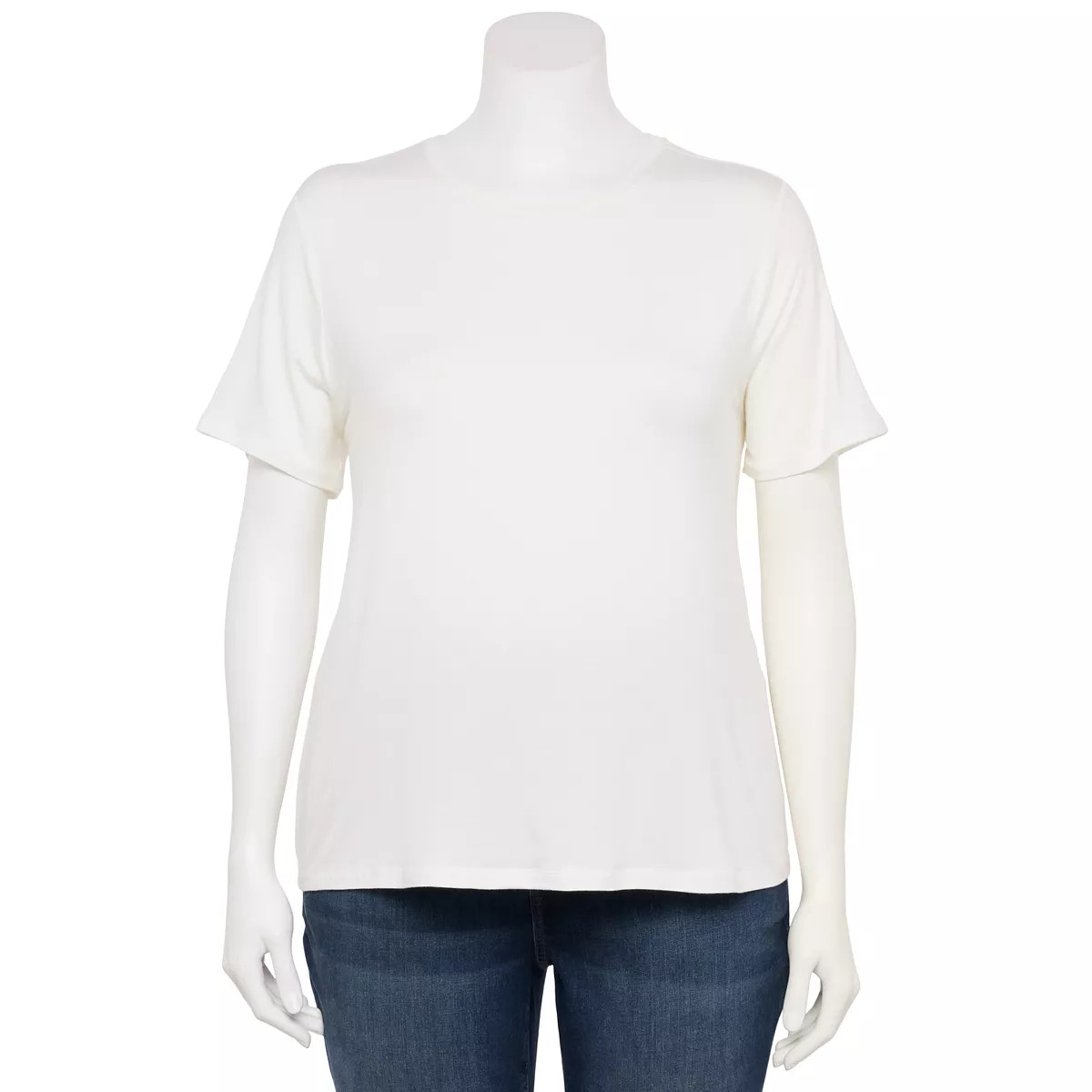 Plus Size Nine West Essential Crewneck Tee | Kohl's