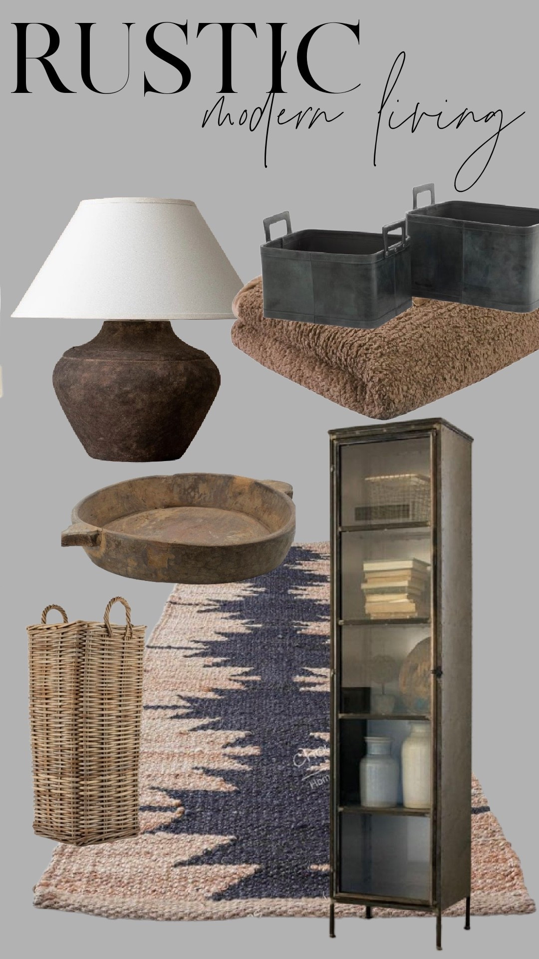 Rustic modern living 🤍

Warm textures, aged finishes, and clean lines—these are the pieces that instantly make a space feel cozy, timeless, and collected.

✨ Shop this rustic modern living look below.

#rusticmodern #neutralhome #cozyhome #modernrustic #ltkhome


#LTKSaleAlert #LTKFindsUnder100 #LTKHome