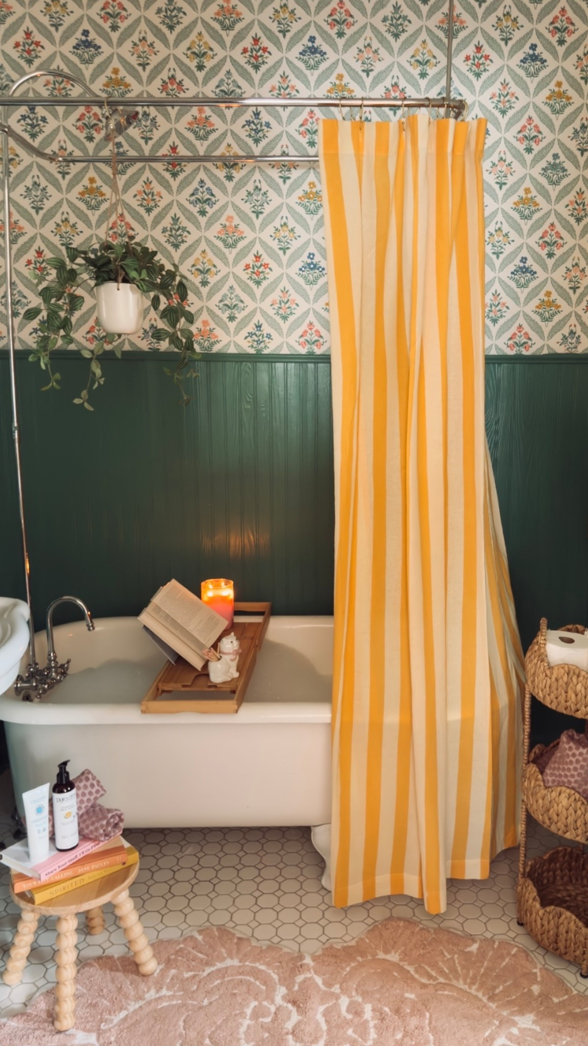 My shower curtain is back in stock! 